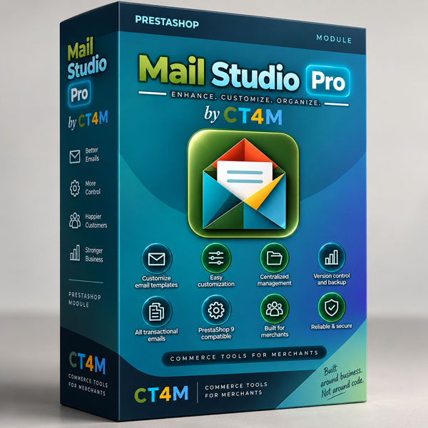 CT4M Mail Studio Pro for PrestaShop